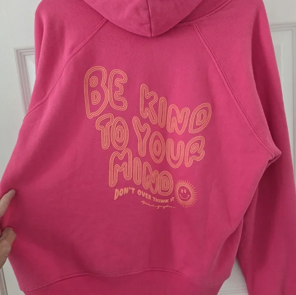 Spiritual Gangster Sun Smiley Harper Hoodie Size L - Picture 7 of 11